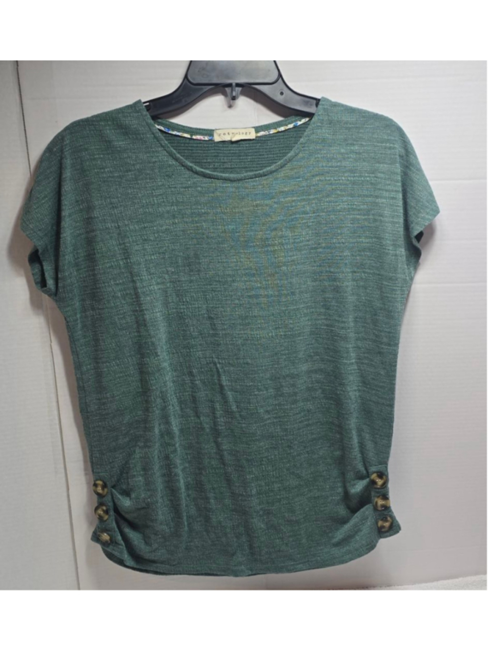 Women's Retrology Green Short Sleeve Tee S